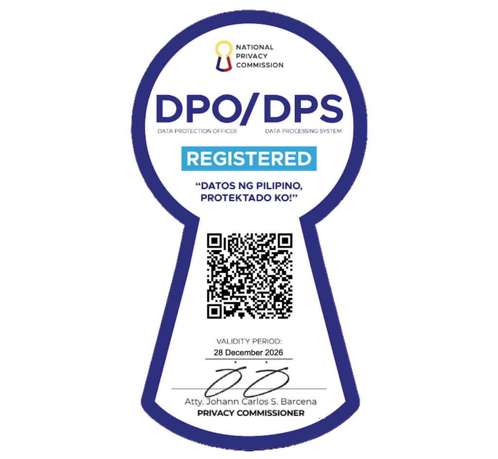 National Privacy Commission Registration Seal